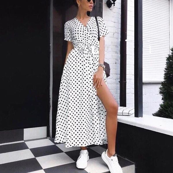 cover-ups bohemian style women dress dot retro maxi long v-neck wrap elegant dresses evening party high waist
cover-ups bohemian style women dress dot retro maxi long v-neck wrap elegant dresses evening party high waist