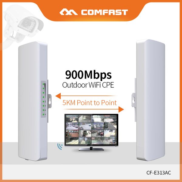 comfast 2pcs long range 5km outdoor mini wireless ap bridge 900mbps 5.8ghz wifi cpe 12dbi wi-fi antenna nanostation cf-e313ac
comfast 2pcs long range 5km outdoor mini wireless ap bridge 900mbps 5.8ghz wifi cpe 12dbi wi-fi antenna nanostation cf-e313ac