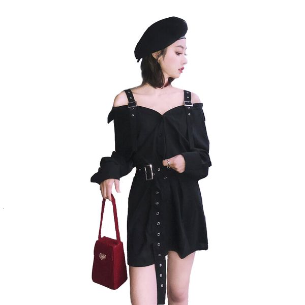designer dress women dresses autumn vintage hard suspenders dress female harajuku gothic korean shirt dress women punk style dresses, Black;gray
designer dress women dresses autumn vintage hard suspenders dress female harajuku gothic korean shirt dress women punk style dresses, Black;gray