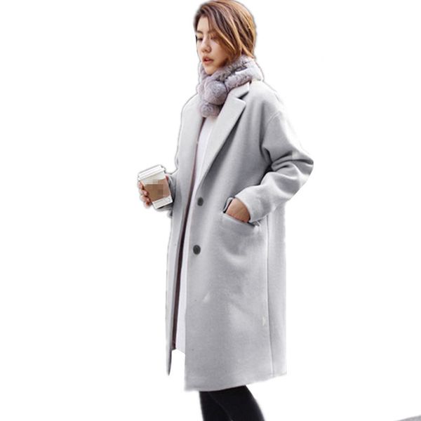 b3864 2018 autumn and winter new big size fashion tide casual women's blends coat wholesale, Black
b3864 2018 autumn and winter new big size fashion tide casual women's blends coat wholesale, Black