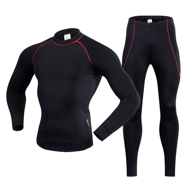 realtoo outdoor sports thermal underwear set winter warm long sleeve men therm underwear pants cycling base layers, Black;red
realtoo outdoor sports thermal underwear set winter warm long sleeve men therm underwear pants cycling base layers, Black;red