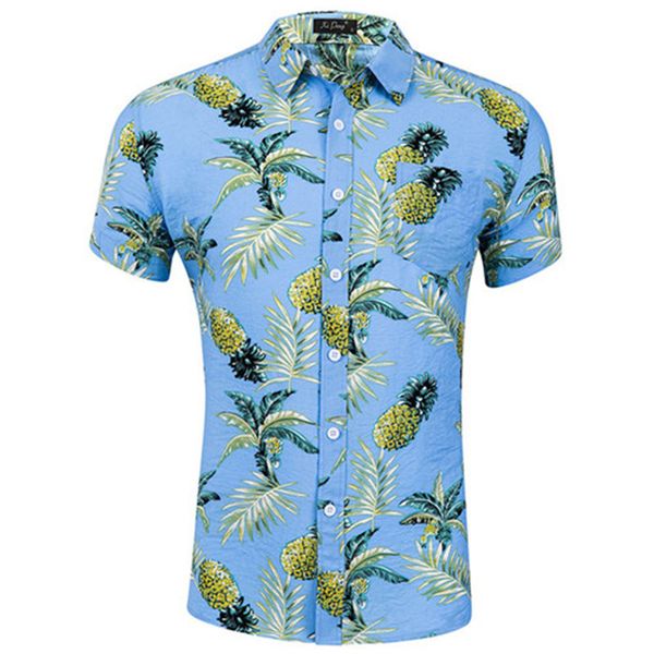 pineapple printed mens designer casual shirts short sleeve hawaii shirts mens single breasted summer casual shirts, White;black
pineapple printed mens designer casual shirts short sleeve hawaii shirts mens single breasted summer casual shirts, White;black