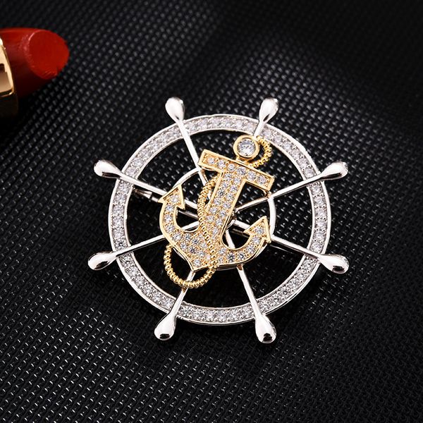 pins, brooches anchor brooch high-end for men enamel pin fashion jewelry hijab pins dress coat accessories gifts rotatable, Gray
pins, brooches anchor brooch high-end for men enamel pin fashion jewelry hijab pins dress coat accessories gifts rotatable, Gray