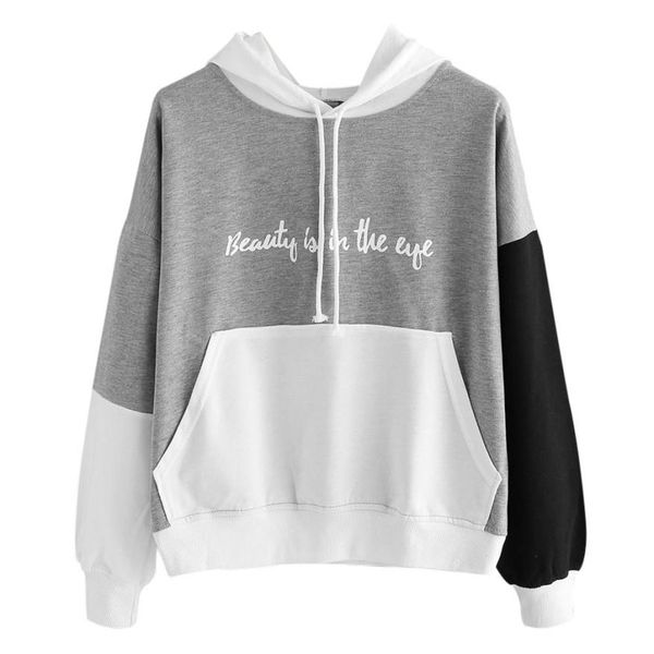 women's casual warm sweatshirts womens letters long sleeve hoodie sweatshirt hooded pullover winter, Black
women's casual warm sweatshirts womens letters long sleeve hoodie sweatshirt hooded pullover winter, Black
