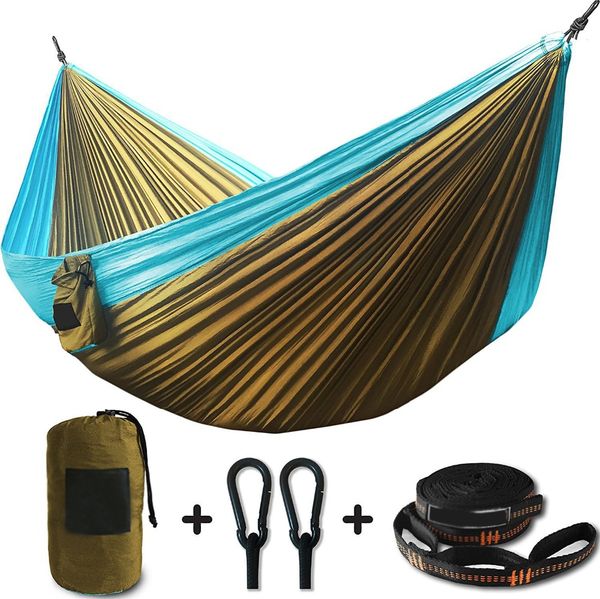 2 person double camping hammock xl 10 foot nylon portable heavy duty holds 700kg for sitting hanging big crazy promotion sale
2 person double camping hammock xl 10 foot nylon portable heavy duty holds 700kg for sitting hanging big crazy promotion sale