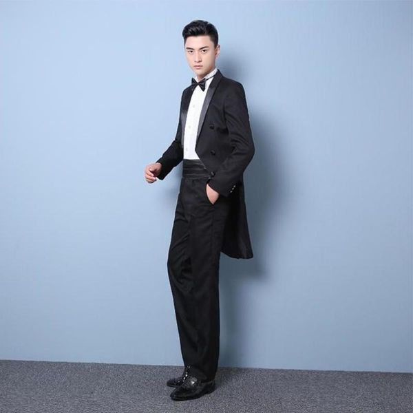 men's fashion korean tuxedo slim blazers suits men stage groom's wedding dress host performing black england jacket suit+pants, White;black
men's fashion korean tuxedo slim blazers suits men stage groom's wedding dress host performing black england jacket suit+pants, White;black