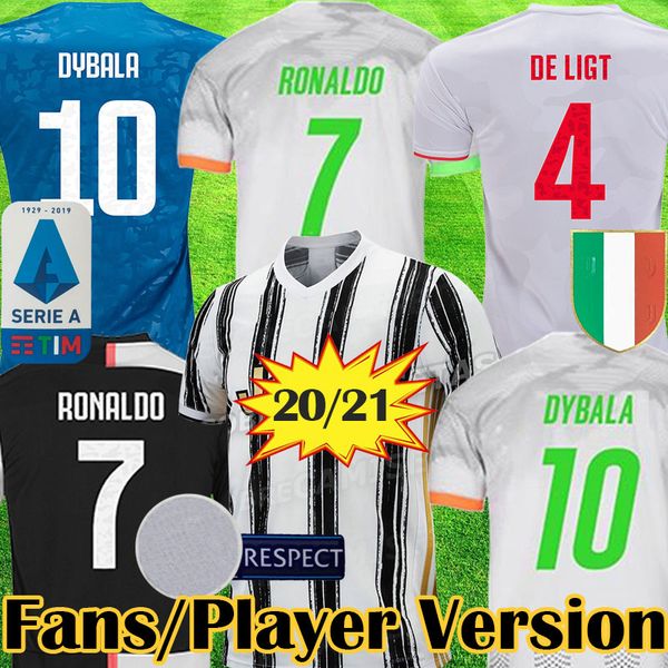juventus fans player version soccer jersey 4th palace football shirt ronaldo de ligt 19 20 dybala juve fourth men chiellini kit uniforms, Black;yellow