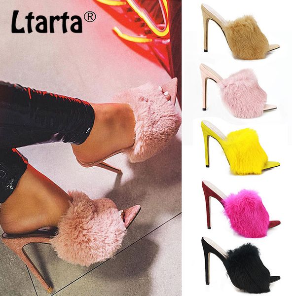 ltarta 2020 spring summer women fashion shoes sandals fur slipper heels sandals fashion drop sale zl-266-3, Black
ltarta 2020 spring summer women fashion shoes sandals fur slipper heels sandals fashion drop sale zl-266-3, Black