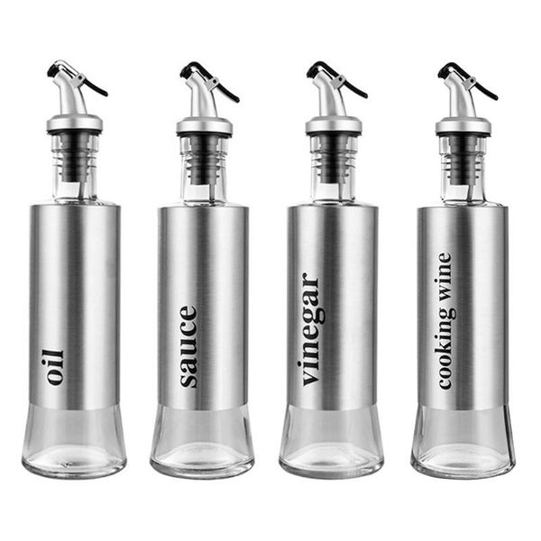 oil bottles kitchen stainless steel sprayer empty bottles soy sauce vinegar wine pot seasoning kitchen tools
oil bottles kitchen stainless steel sprayer empty bottles soy sauce vinegar wine pot seasoning kitchen tools
