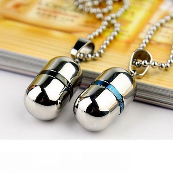 wholesale openable perfume bottles pendants necklace 316l stainless steel cylinder pill case cremation memorial jewelry for mens women, Silver
wholesale openable perfume bottles pendants necklace 316l stainless steel cylinder pill case cremation memorial jewelry for mens women, Silver