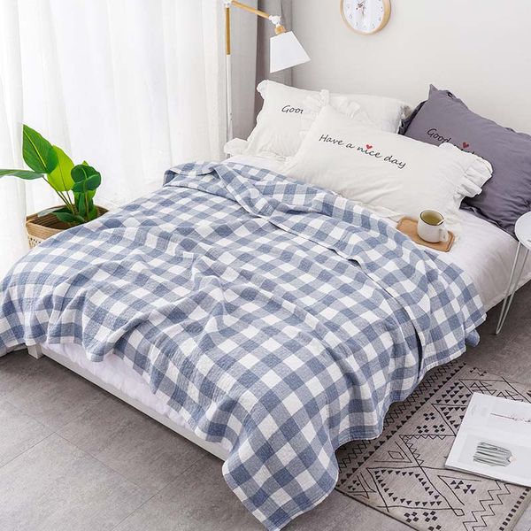 6-layer yarn cotton thread towel blankets summer thin quilt 150x200cm air-condition room bedspread throw blanket nap quilt
6-layer yarn cotton thread towel blankets summer thin quilt 150x200cm air-condition room bedspread throw blanket nap quilt