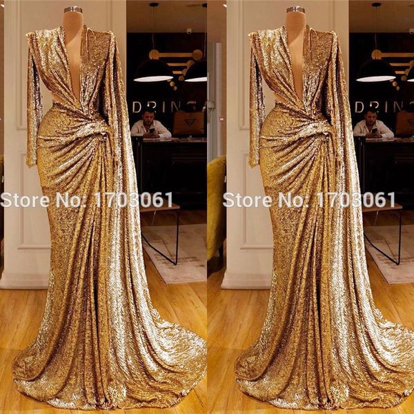shiny v neck formal evening dresses 2020 latest design saudi arabic sequins prom party dress gown robe de soiree, Black;red
shiny v neck formal evening dresses 2020 latest design saudi arabic sequins prom party dress gown robe de soiree, Black;red
