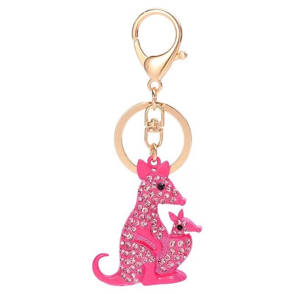 new creative animal key ring cute kangaroo car key chain female bags pendant accessories gifts keychain, Silver
new creative animal key ring cute kangaroo car key chain female bags pendant accessories gifts keychain, Silver