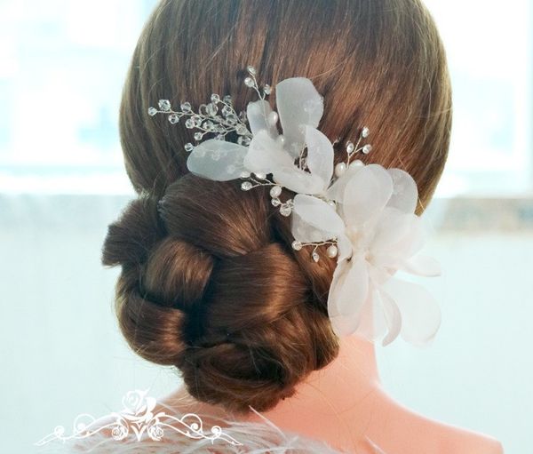 jonnafe elegant flower crystal hair clip bridal comb accessories silver wedding hair jewelry handmade women headpiece, Golden;white
jonnafe elegant flower crystal hair clip bridal comb accessories silver wedding hair jewelry handmade women headpiece, Golden;white