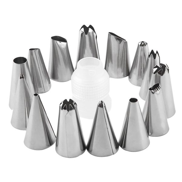 practical 16pcs/set diy 31cm length silicone ice piping cream pastry bag cake decorating squeeze cream cake baking tools
practical 16pcs/set diy 31cm length silicone ice piping cream pastry bag cake decorating squeeze cream cake baking tools