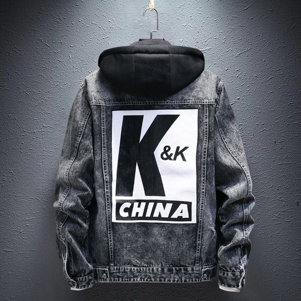 men's jackets denim jacket 2021 winter hooded korean trendy treetwear thickening tide brand coat slim gown plus fleece, Black;brown
men's jackets denim jacket 2021 winter hooded korean trendy treetwear thickening tide brand coat slim gown plus fleece, Black;brown