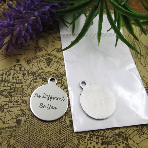 40pcs--"be different be you"stainless steel charms more style for choosing diy charms pendants for necklace, Bronze;silver
40pcs--"be different be you"stainless steel charms more style for choosing diy charms pendants for necklace, Bronze;silver
