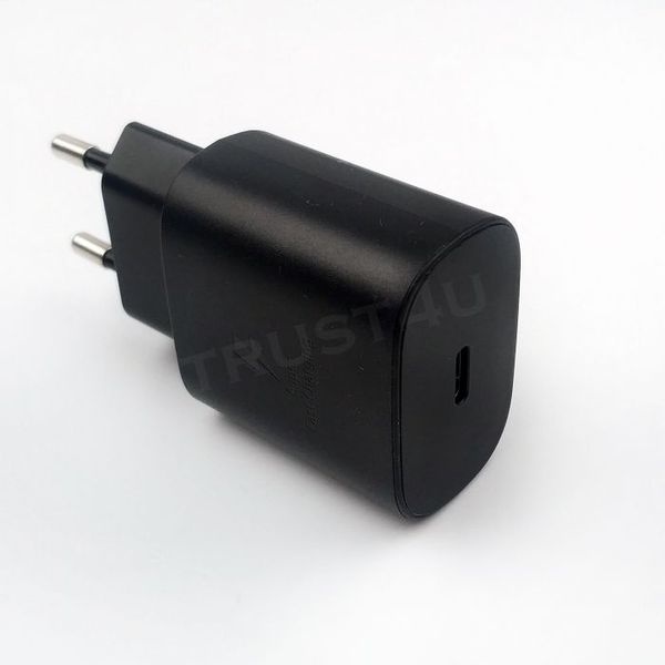 

oem type-c note 10 fast charging pd 25w eu plug ul plug quick charger wall charger for samsung note 10 ep-ta800
