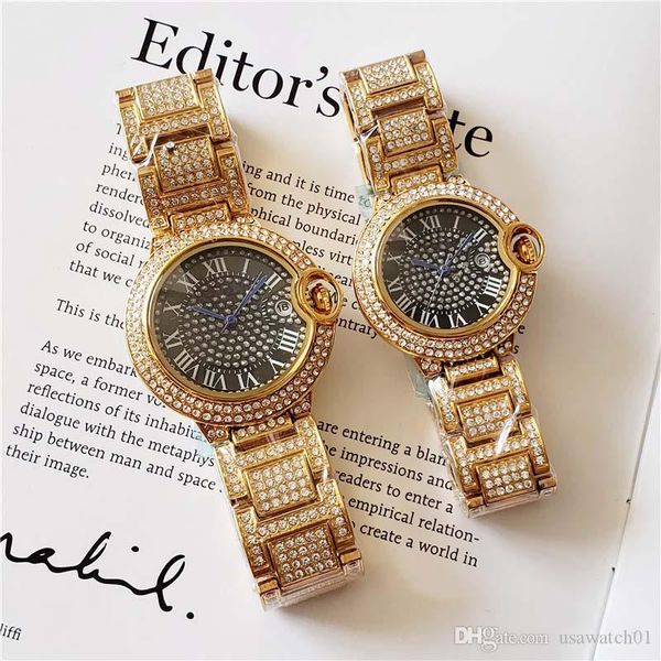 business mens diamond wristwatch men designer watches luxury gold round stainless steel iced out watch with roman number mark lovers gift, Slivery;brown
business mens diamond wristwatch men designer watches luxury gold round stainless steel iced out watch with roman number mark lovers gift, Slivery;brown