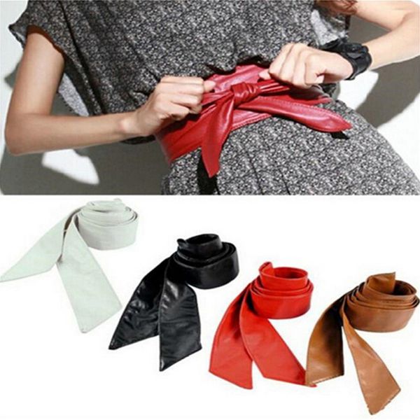 New Women Leather Soft Self Tie Bowknot Band Wrap Around Sash Belt Leather Self Tie Bowknot Band Wrap Around Sash Plus Size Belt
New Women Leather Soft Self Tie Bowknot Band Wrap Around Sash Belt Leather Self Tie Bowknot Band Wrap Around Sash Plus Size Belt