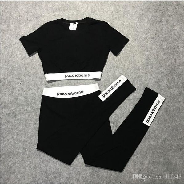 fashion-2019 new summer european fashion women's high waist short sleeve print crop t-shirt and sports yoga long leggings twinset, White
fashion-2019 new summer european fashion women's high waist short sleeve print crop t-shirt and sports yoga long leggings twinset, White