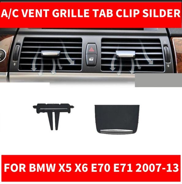 car a/c air vent grille tabs clips ac front rear automobiles air conditioner outlet repair kit for x5 x6 e70 e71 2007-2013
car a/c air vent grille tabs clips ac front rear automobiles air conditioner outlet repair kit for x5 x6 e70 e71 2007-2013