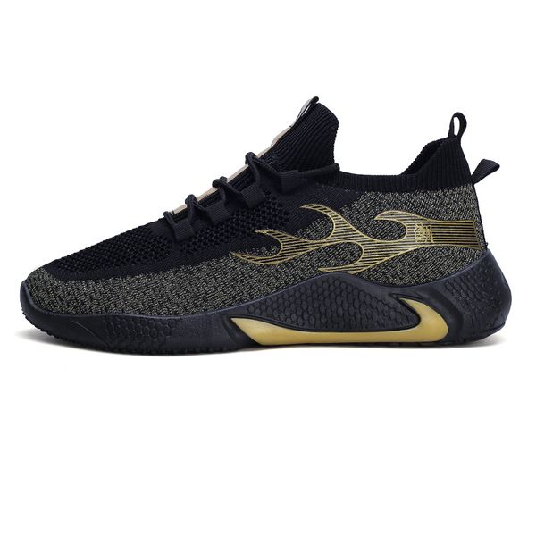 2020 trend style men's casual shoes new fashion breathable mesh light personality sneakers flying weaving tenis masculino, Black
2020 trend style men's casual shoes new fashion breathable mesh light personality sneakers flying weaving tenis masculino, Black