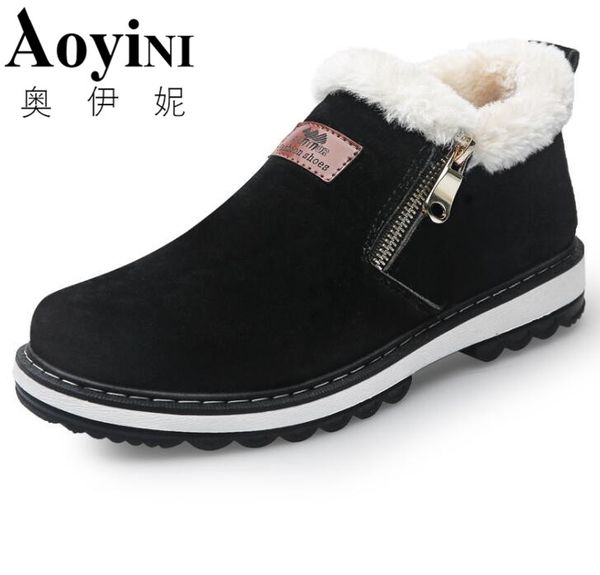 2019 black men's loafers designer winter shoes men warm short plush fashion casual shoes men zip zapatillas boots
2019 black men's loafers designer winter shoes men warm short plush fashion casual shoes men zip zapatillas boots
