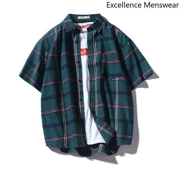 summer mens checkered shirts short sleeve shirt ulzzang korean harajuku student shirts men plaid korean fashion dress shirt ww, White;black
summer mens checkered shirts short sleeve shirt ulzzang korean harajuku student shirts men plaid korean fashion dress shirt ww, White;black