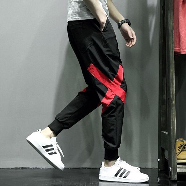 hip hop cargo pants joggers baggy harem men sweatpants japanese streetwear patchwork x track pants cuffed trousers for male, Black
hip hop cargo pants joggers baggy harem men sweatpants japanese streetwear patchwork x track pants cuffed trousers for male, Black