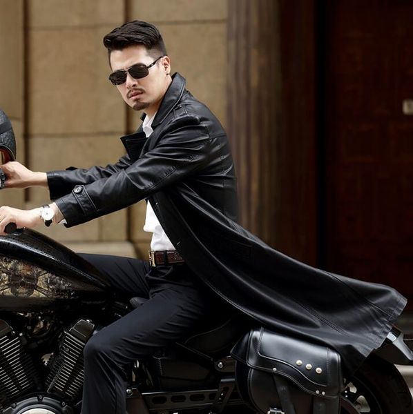 removable suits collar long leather coats men single-breasted coat mens leather trench coats black fashion 219 autumn m - 3xl
removable suits collar long leather coats men single-breasted coat mens leather trench coats black fashion 219 autumn m - 3xl