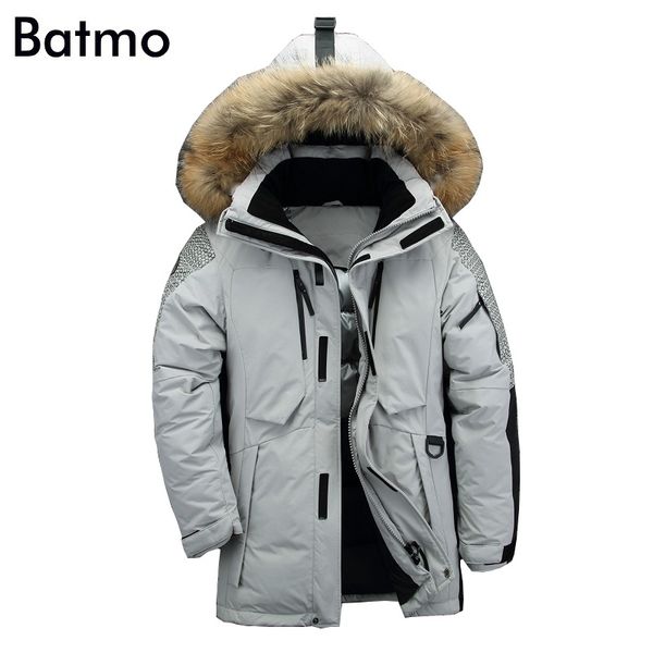 batmo 2019 new arrival winter white duck down raccoon fur collar hooded jackets men,men's warm coat, Black
batmo 2019 new arrival winter white duck down raccoon fur collar hooded jackets men,men's warm coat, Black