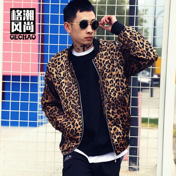 classic fashion personality hip-hop coat leopard grain width shoulder baseball uniform jacket nightclub bar hairdresser dj, Black;brown
classic fashion personality hip-hop coat leopard grain width shoulder baseball uniform jacket nightclub bar hairdresser dj, Black;brown