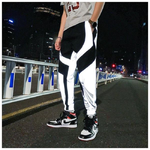 новый светоотражающие штаны мужчины hip hop dance show party sweatpant mens casual night спорт jogger шаровары, Black
новый светоотражающие штаны мужчины hip hop dance show party sweatpant mens casual night спорт jogger шаровары, Black
