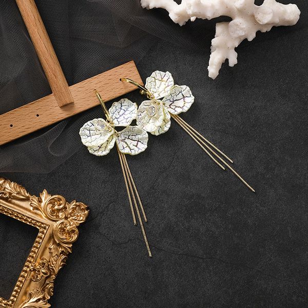 simple korean style silver pin long tassel imitation shell drop earrings for girl women fashion jewelry accessories wholesale
simple korean style silver pin long tassel imitation shell drop earrings for girl women fashion jewelry accessories wholesale