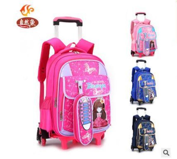 wheeled backpack for girls kid school backpack on wheels student trolley school bag for boys kid's luggage rolling bag
wheeled backpack for girls kid school backpack on wheels student trolley school bag for boys kid's luggage rolling bag