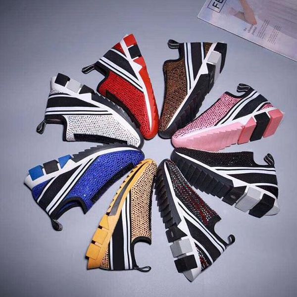 7 colors europe and america sneakers shoes fashion silver crystals letters lovers and sock shoes original box size 35-46 f45, Black
7 colors europe and america sneakers shoes fashion silver crystals letters lovers and sock shoes original box size 35-46 f45, Black