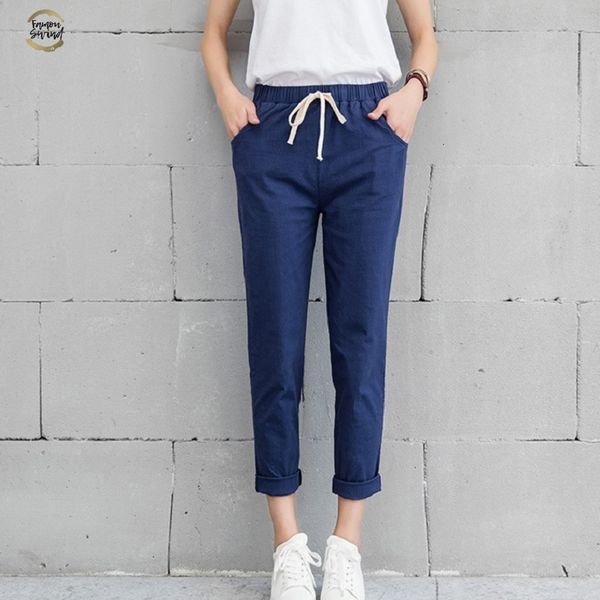 cotton leisure linen long pants women elastic waist pockets loose pants plus size 2xl casual trousers leisure pants, Black;white
cotton leisure linen long pants women elastic waist pockets loose pants plus size 2xl casual trousers leisure pants, Black;white