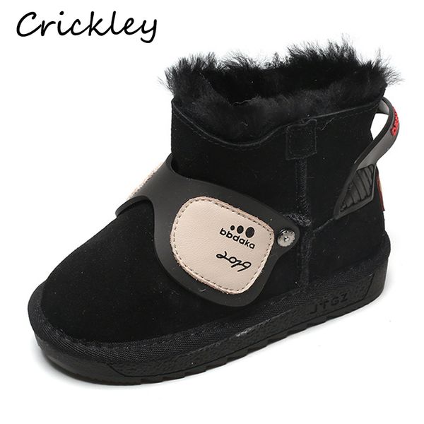 children winter boots genuine leather fur cartoon modelling boots for toddler boys girls snow soft keep warm kids, Black;grey
children winter boots genuine leather fur cartoon modelling boots for toddler boys girls snow soft keep warm kids, Black;grey