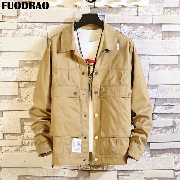 fuodrao jacket men japan style harajuku coats male jaqueta masculina fashion streetwear chaqueta hombre plus size 5xl j158, Black;brown
fuodrao jacket men japan style harajuku coats male jaqueta masculina fashion streetwear chaqueta hombre plus size 5xl j158, Black;brown