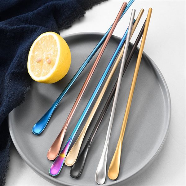 spoons coffee metal long spoons stainless steel 304 spoons bar silver gold copper black rainbow available
spoons coffee metal long spoons stainless steel 304 spoons bar silver gold copper black rainbow available