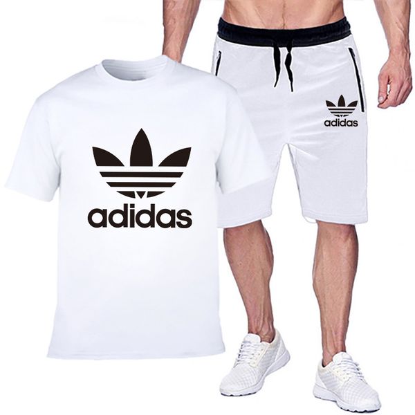 new arrivals summer mens tracksuit short sleeve t-shirt+shorts casual pullover sports suit cotton brand sports set men's round neck spo, Gray
new arrivals summer mens tracksuit short sleeve t-shirt+shorts casual pullover sports suit cotton brand sports set men's round neck spo, Gray