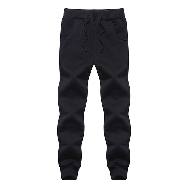 new brand winter warm fleece pants casual sweatpants men cotton cashmere thickening long solid wool pants plus 632, Black
new brand winter warm fleece pants casual sweatpants men cotton cashmere thickening long solid wool pants plus 632, Black