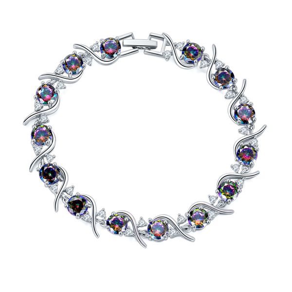 selling creative products zircon colorful bracelet color crystal micro-inlaid bracelet female, Golden;silver
selling creative products zircon colorful bracelet color crystal micro-inlaid bracelet female, Golden;silver