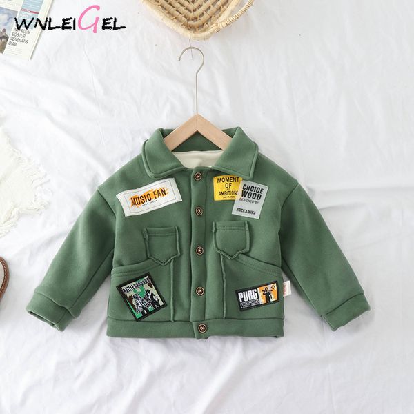 2piece wlg chldren winter velvet clothng set baby boy fanshion solid green all match clothes children girls thick cloth suit t200414, White
2piece wlg chldren winter velvet clothng set baby boy fanshion solid green all match clothes children girls thick cloth suit t200414, White