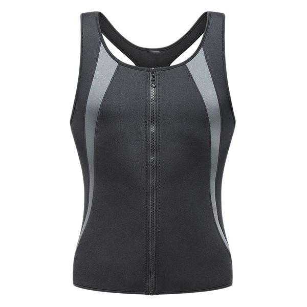 men sauna trainer workout vest gym bodybuilding abdomen waist shaper weight loss men fitness tank top, Black;blue
men sauna trainer workout vest gym bodybuilding abdomen waist shaper weight loss men fitness tank top, Black;blue