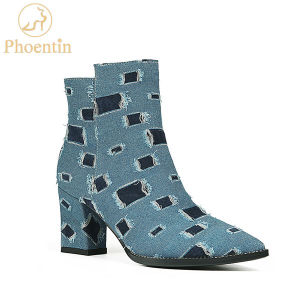 phoentin boots denim 2018 new arrival plaid booties womens shoes with zipper cowboy women's square heels black booties ft498
phoentin boots denim 2018 new arrival plaid booties womens shoes with zipper cowboy women's square heels black booties ft498