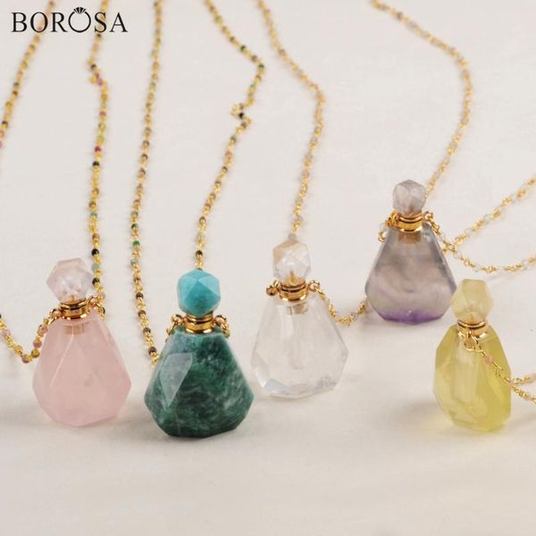 borosa 2pcs perfume bottle natural multi-kind stone white quartz amazonite amethysts 26inch bead chains necklace jewelry hd0091, Silver
borosa 2pcs perfume bottle natural multi-kind stone white quartz amazonite amethysts 26inch bead chains necklace jewelry hd0091, Silver