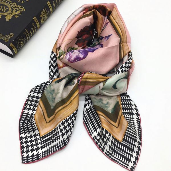 wholesale- design women's square scarf 100% twill silk material print rose pattern size 110cm - 110cm, Blue;gray
wholesale- design women's square scarf 100% twill silk material print rose pattern size 110cm - 110cm, Blue;gray