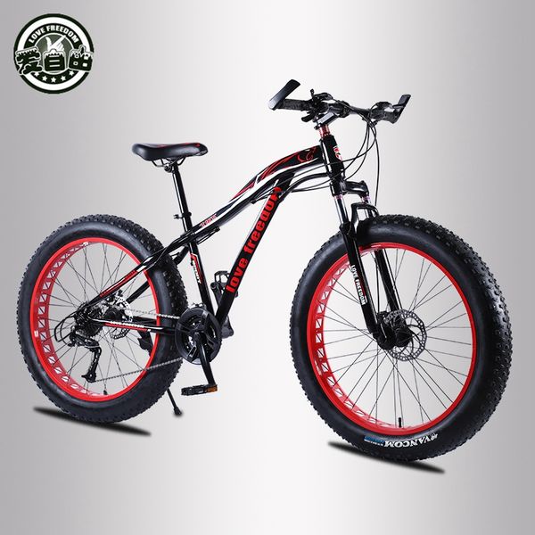 love om mountain bike 26 * 4.0 fat tire bicycle 21/24/27 speed locking absorber bicycle delivery snow bike
love om mountain bike 26 * 4.0 fat tire bicycle 21/24/27 speed locking absorber bicycle delivery snow bike
